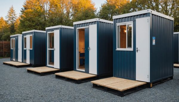 Explorez des portakabin d'occasion reconditionnés pour tous vos besoins